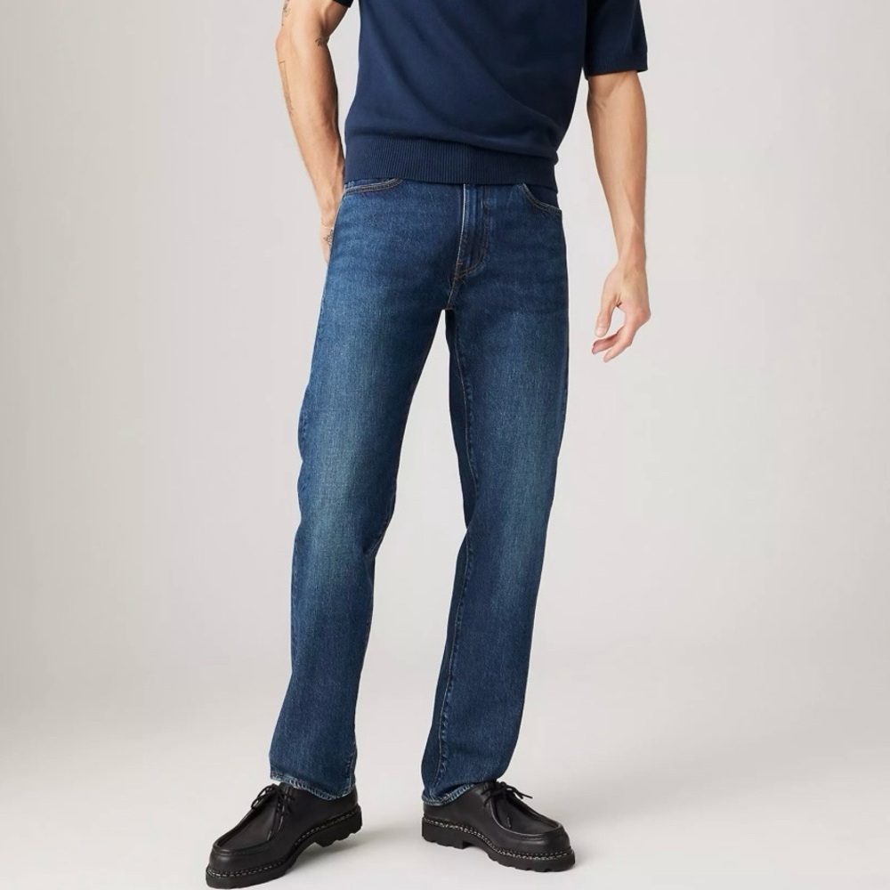 Levi's‎ Men’s 505 Blue Straight Jeans Classic Style Size 32W